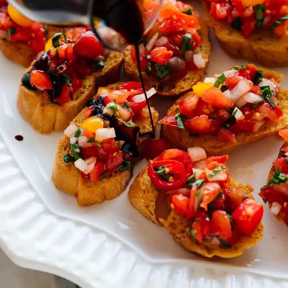 Tomato Basil Bruschetta